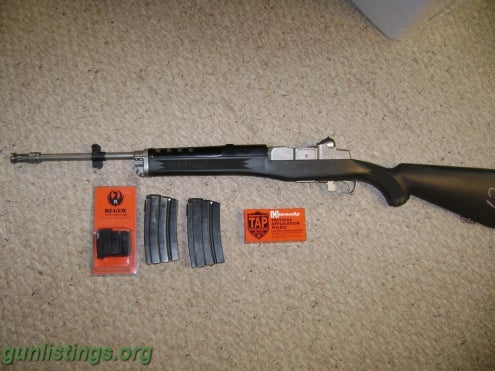 Rifles Ruger Mini 14 GB Stainless