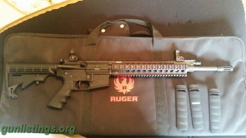 Rifles Ruger SR556 & EOtech Sight