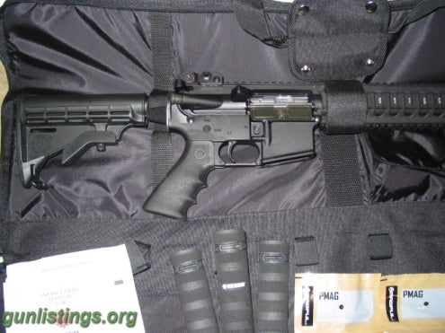 Rifles Ruger SR556FB 5.56MM.223AR STYLE RIFLE-EXTRAS