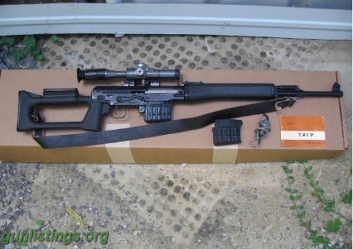 Rifles Russian SVD Tiger Dragunov - COLT 6 INCH STAINLESS