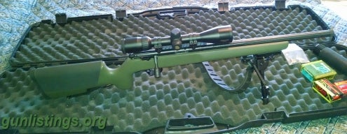 Rifles Savage 93 FV-SR 22LR W/scope