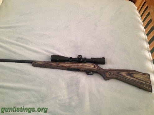 Rifles Savage 93R17 17HMR Trade For 9mm