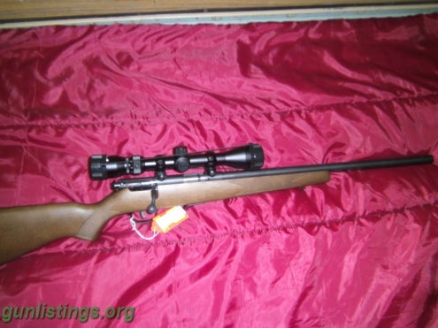 Rifles Savage 93R17 17HMR, Like New, W/ Scope