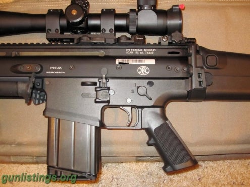 Rifles SCAR 17S (Black)