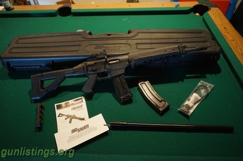 Rifles Sig 522 Rifle Package - .22 AR With Red-dot + More