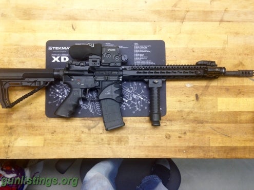 Rifles SMITH AND WESSON M&P 15 DECKED OUT!!!