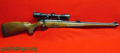 Rifles Steyr Mannlicher -- Luxus Mod. 243 Cal W/ Leupold Var-X
