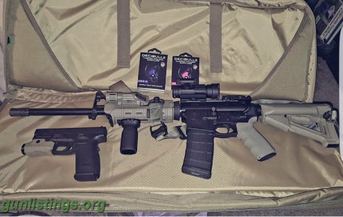 Rifles S&W M&P15 Magpul Edition / AimPoint And More