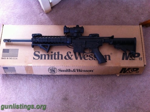 Rifles S&W M&P 15 Tactical 556 With Aimpoint Patrol Optic