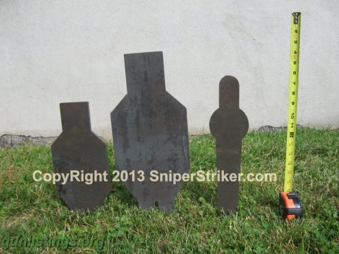 Rifles Target Plates | AR500 Steel , Brand New