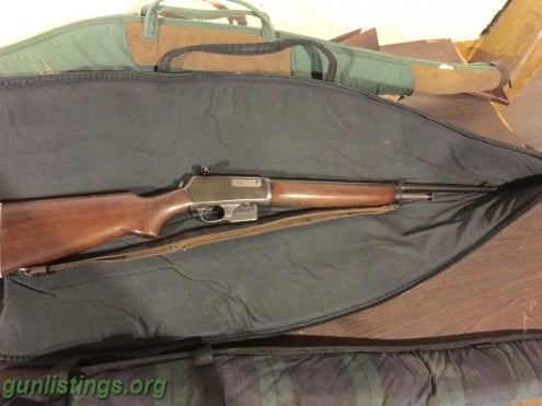 Rifles Winchester 351 With 2 Boxes Of Shells