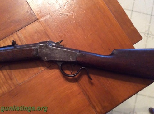 Rifles Winchester Model 1885,  Made 1898 Single Shot 32 Wcf