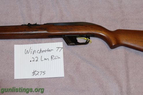 Rifles Winchester Model 77 .22LR