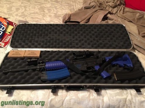 Rifles Windham AR15 W/ Scope/spot/laser And Hard Case