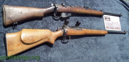 Rifles WWII British 303 Enfield Rifles 1940 & 1942
