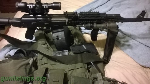 Rifles Zastava Modified Npap AK 47