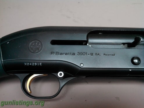 Shotguns Beretta 3901 12 Gauge Semi-Auto Shotgun