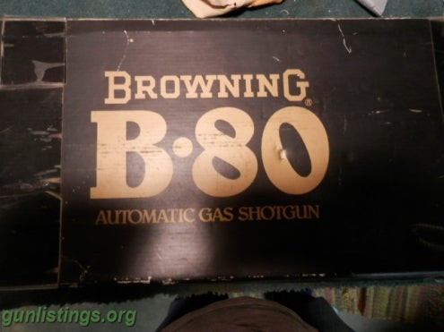 Shotguns Browning Shotgun Model B-80