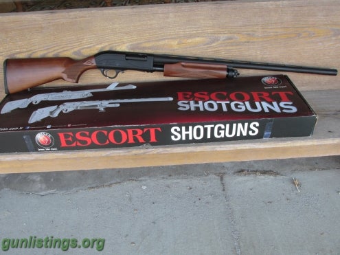 Shotguns Escort HAT871228 M87 Pump 12 Ga 28