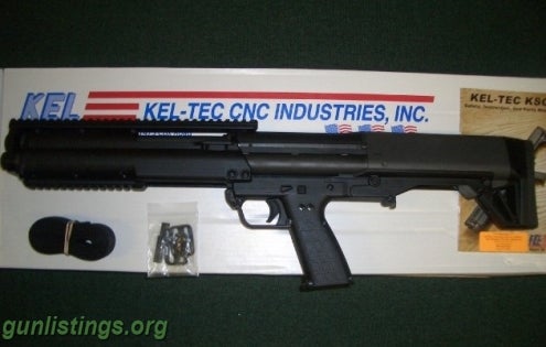 Shotguns Kel-Tec KSG 12 Ga.Pump Shotgun Black NIB