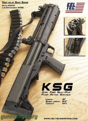 Shotguns KELTEC KSG Shotgun