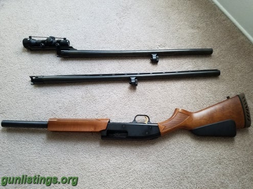 Shotguns Mossberg 500 Combo With Case And Ammo