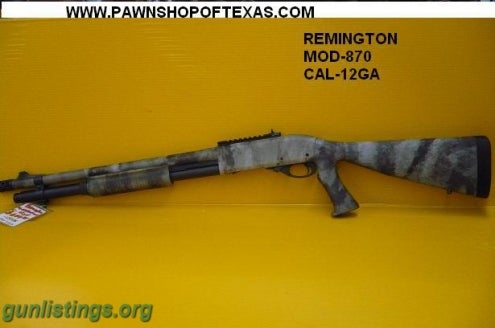 Shotguns REMINGTON 870 CAMO