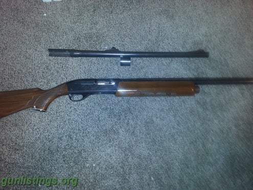 Shotguns Remington Mod 1100 12 Ga. Mag With 2 Barrels Trade
