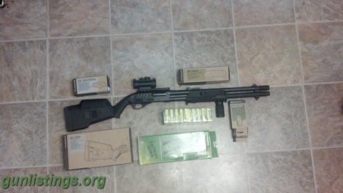 Shotguns Tactical Remington 870 And Ammo
