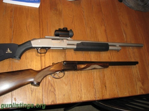 Shotguns Unusual Mossberg ? And A Cowboy Coach Gun