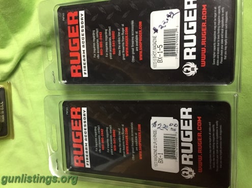 Accessories Ruger Magazines -brand New
