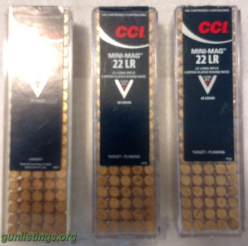 Ammo 22 LR - 1,370 Rounds Available