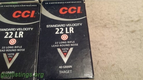 Ammo 22 LR Ammo 500 Rounds Of CCI