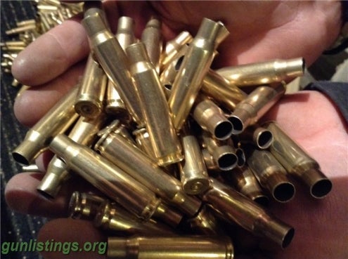 Ammo 308 ONCE FIRED MILITARY BRASS