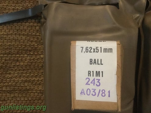 Ammo 7.62x51 Ball R1M1