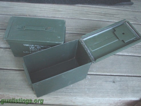 Ammo Ammo Cans US Military Surplus