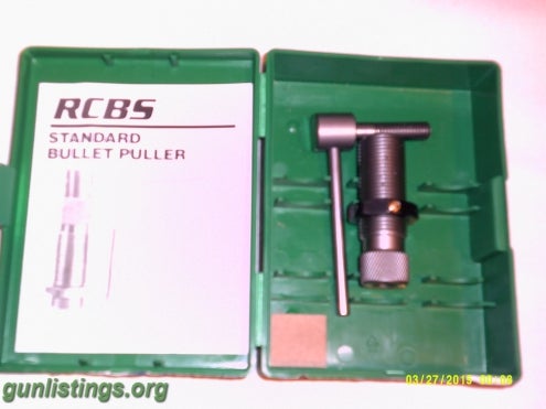 Ammo RCBS Shell Holders-Bullet Puller