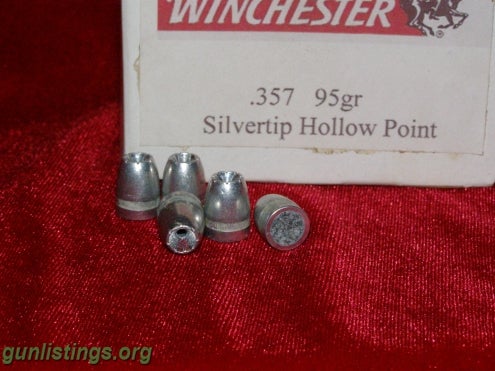 Ammo Winchester 95gr. Silvertip Hollow Point