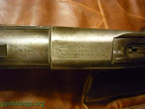 Collectibles 1865 SPENCER CARBINE 7 SHOT REPEATER
