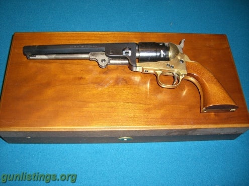 Collectibles Pair Of 1851 Navy Colt .44 Pietta With Presentation Box