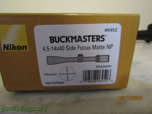 Accessories Nikon Buckmaster 4.5x14-40