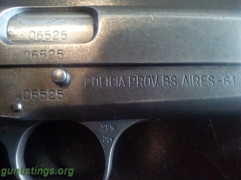 Pistols 1961 Browning High Power 9mm (refurbished Internals)