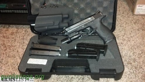 Pistols ## M&P 9 Spec Ops, Holster, X300U Light, 5 Mags