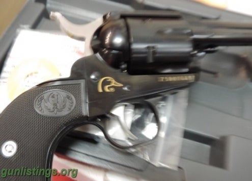 Pistols Ruger Vaquero 45 Colt Ducks Unltd. W/Walnut Case