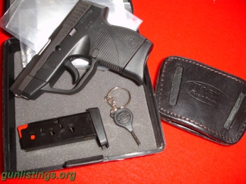 Pistols Taurus TCP 738 With Extra Magazine And Leather Holster