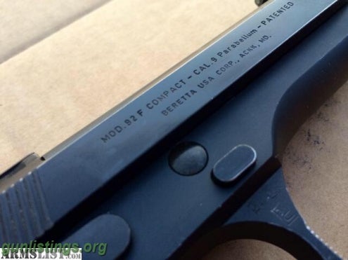 Pistols Beretta 92FC Compact / 9MM