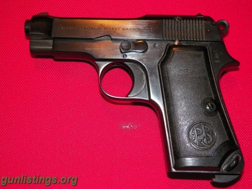 Pistols Beretta Model 1935 Like New