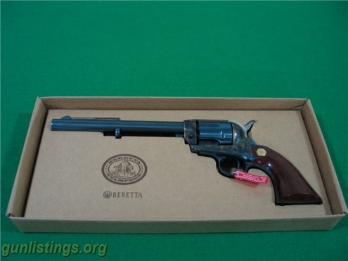 Pistols Beretta Stampede Deluxe Charcoal SAA 45 7 1/2 NIB