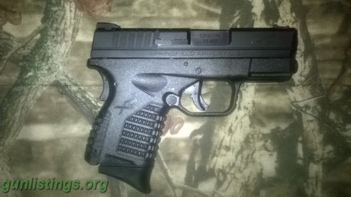 Pistols Black Springfield Xds 45 Acp
