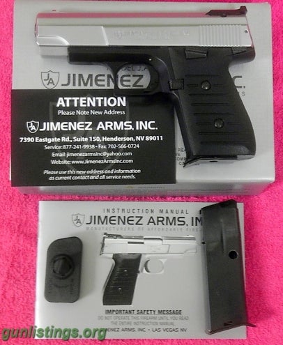 Pistols BRAND NEW JIMENEZ ARMS 9MM PISTOL